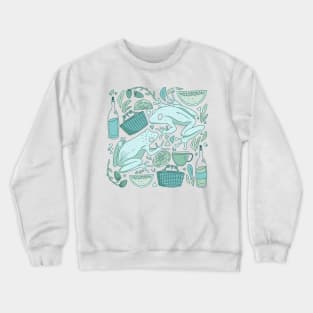 frog picnic Crewneck Sweatshirt